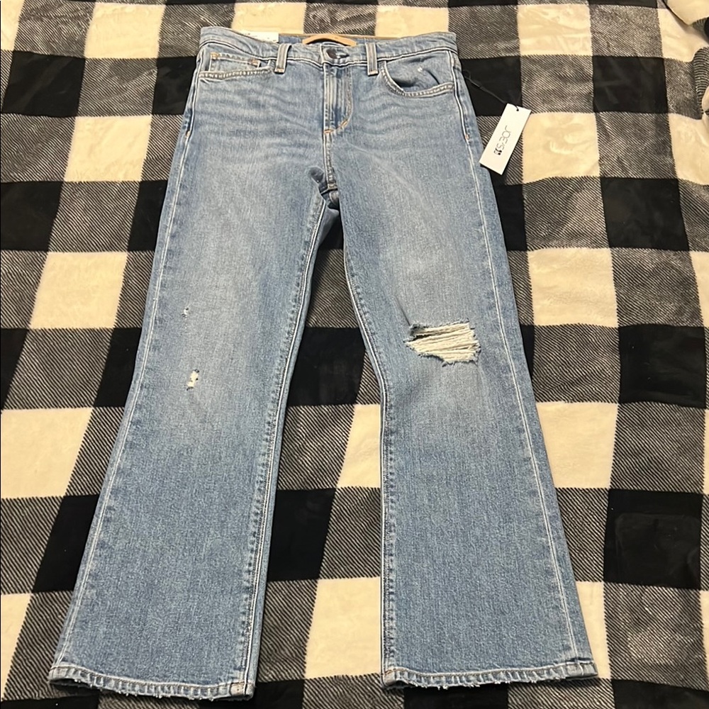 Joe’s Jeans The Callie High Rise Cropped Boot. NWT. Size 25